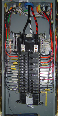 new electrical breaker panel